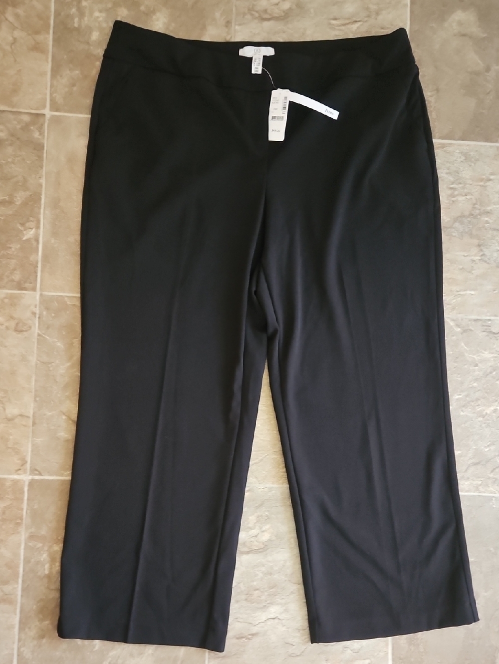 Penningtons Black Wide-Leg Pull-On Pants
